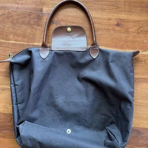 Used Brown Longchamp Shoulder Bag